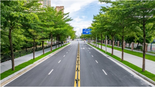 中交路建华南公司承建的东华路全线完工